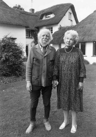 Seras Williamas Goldingas ir žmona Ann