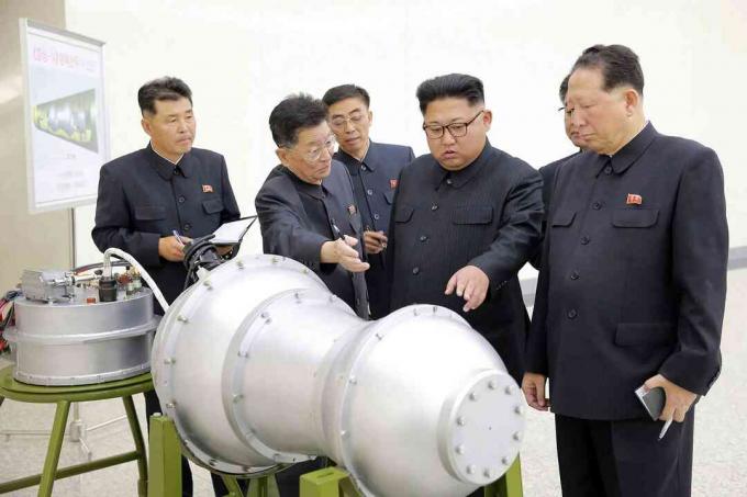 Šiaurės Korėjos lyderis Kim Jong-unas