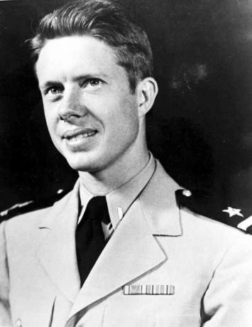 Jimmy Carter, kaip Ensign, USN, apie Antrąjį pasaulinį karą