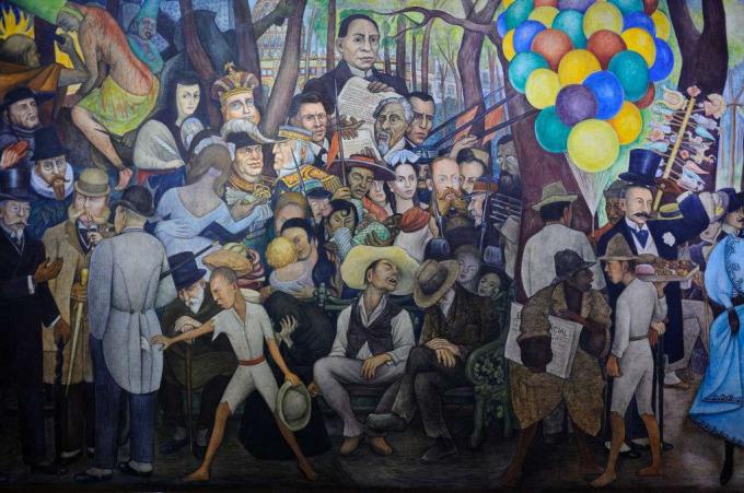 „Diego Rivera“ freska