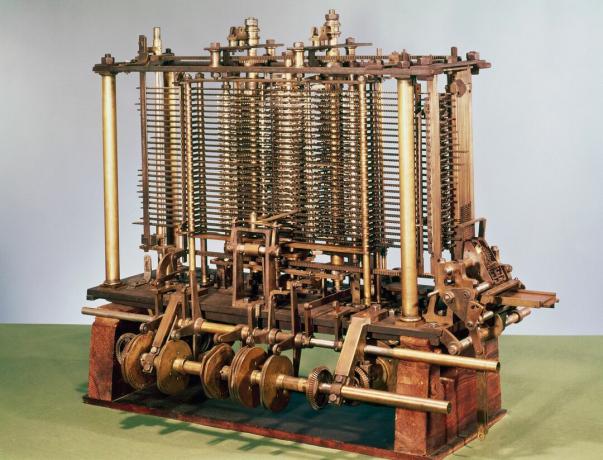 „Babbage“ analitinio variklio modelis