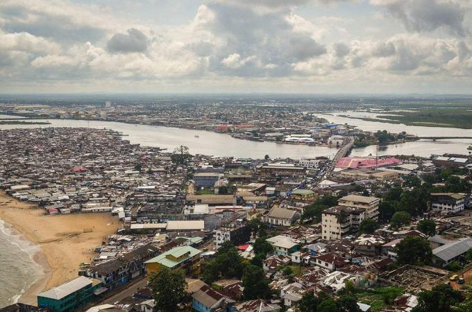 Monrovija Liberija Vakarų Afrika