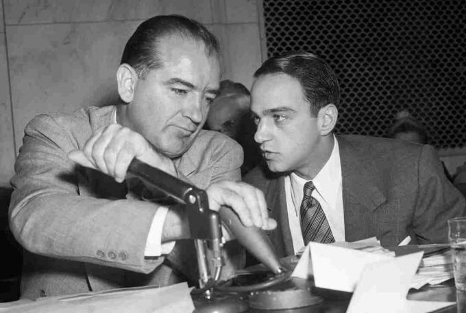Joseph McCarthy ir Roy Cohn nuotrauka