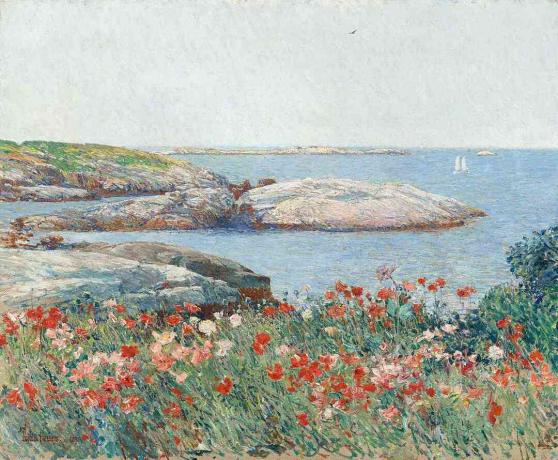 Childe Hassam užauga seklumų salos