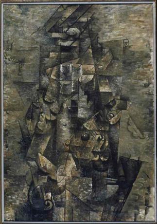 george braque vyras su gitara