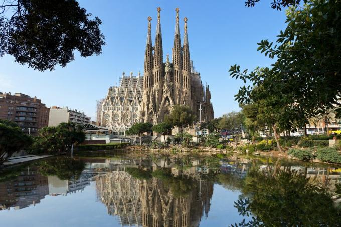 Antoni Gaudí „La Sagrada Familia“ Barselonoje, Ispanijoje