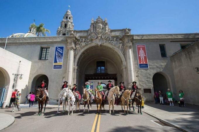 Balboa parkas, San Diegas