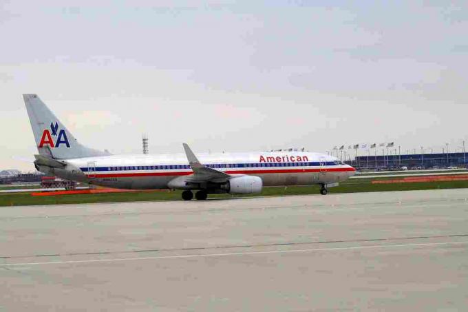 „American Airlines“ oro linijų bendrovė „Avión de American Airlines“.