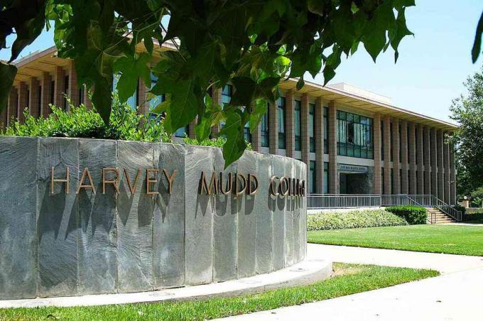 Įėjimas į Harvey Muddo koledžą