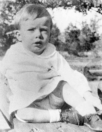Vienerių metų Jimmy Carterio nuotrauka, 1927 m