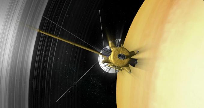 „Cassini“ misija į Saturną