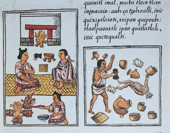 Florencijos kodeksas, nahuatlas ir ispanų kalba