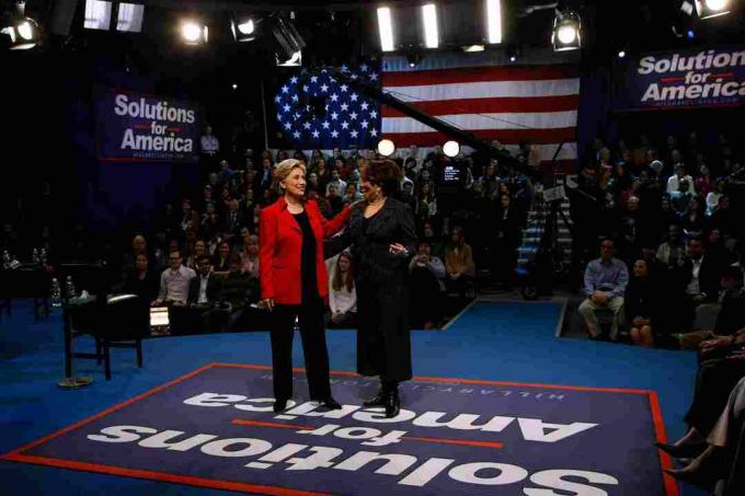Carole Simpson su Hillary Clinton